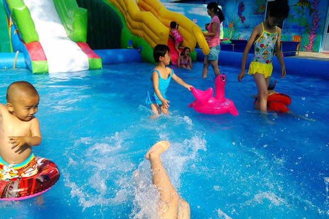 三穗儿童乐园充气游泳池